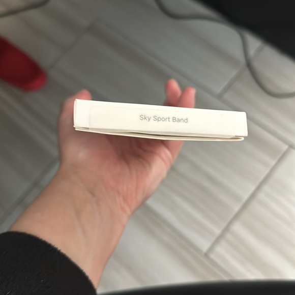 Apple Watch sky blue sports band - Picture 3 of 5